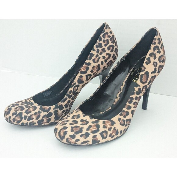 Jessica Simpson Shoes - Jessica Simpson Leopard Print Shoes Pumps Size 6.5B Classy Party Fashion Style